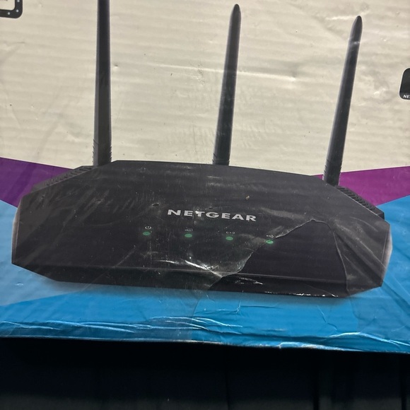 Netgear AC1750 Smart WiFi Router - 802.11 AC Dual Band Gigabit - Black... - Picture 2 of 10